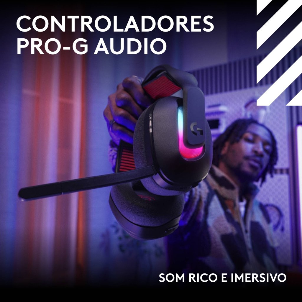 Headset Logitech G A20 X Lightspeed Gaming Wireless (7)