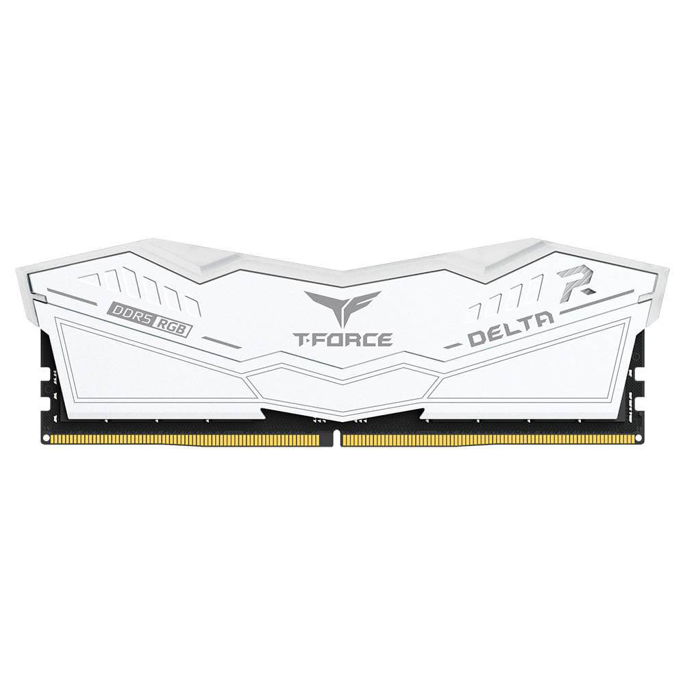 Memória RAM UDIMM TEAMGROUP Delta RGB 16GB (2x8GB) DDR5-6000MHz Branca (2)