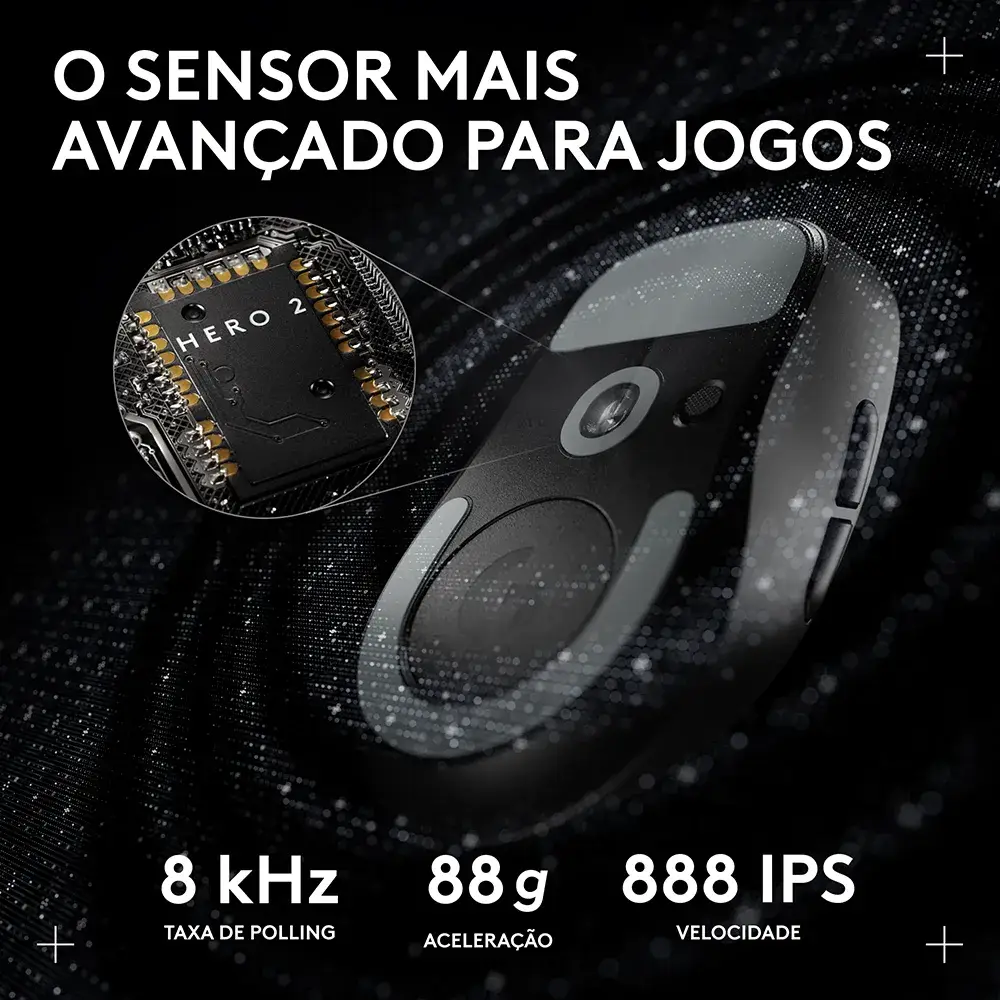 Rato Óptico Logitech Pro X Superlight 2 Dex Wireless