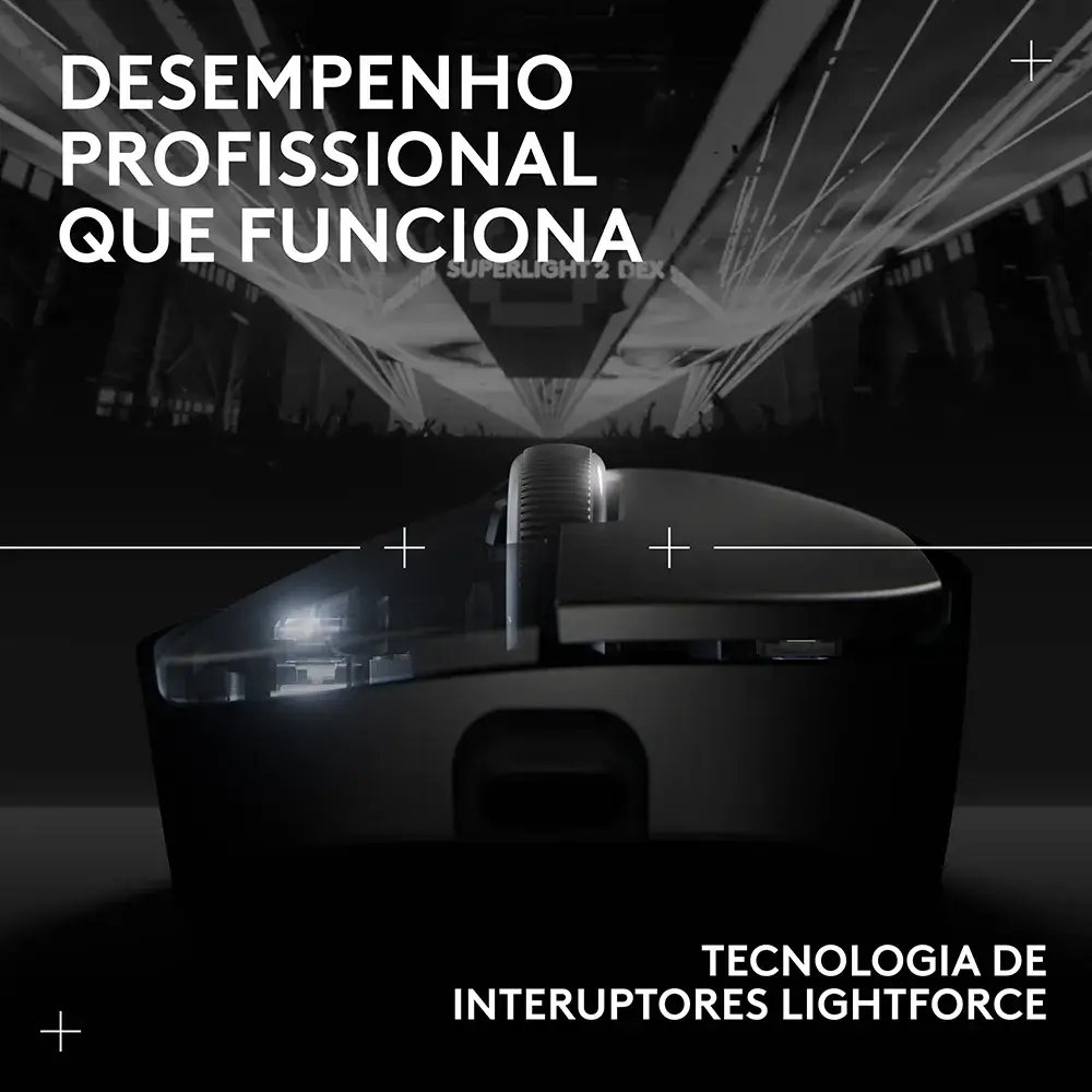 Rato Óptico Logitech Pro X Superlight 2 Dex Wireless