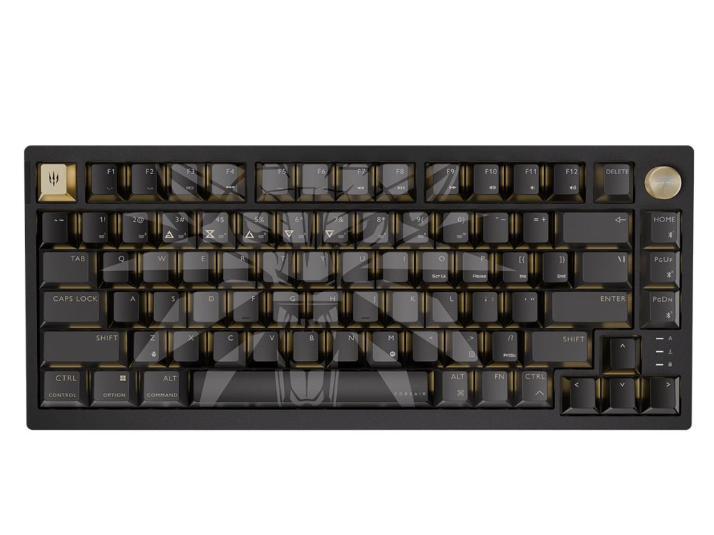 Teclado Mecânico CORSAIR K65 Plus Wireless 75%