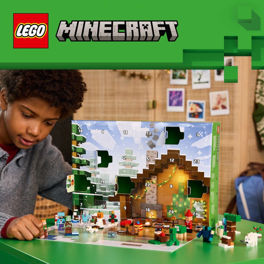 LEGO Minecraft: Calendário do Advento de 2025