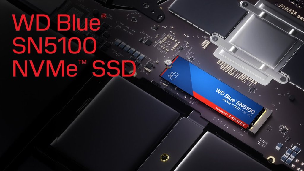 SanDisk WD Blue SN5100: A Nova Geração de Velocidade NVMe Chega à