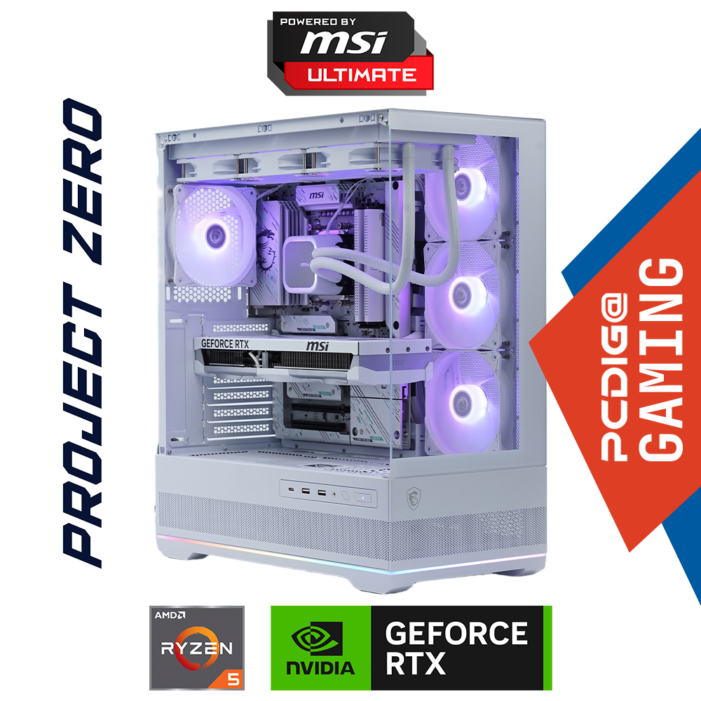 Computador Desktop PCDIGA Gaming GML-MR59SL5 - MSI PROJECT ZERO