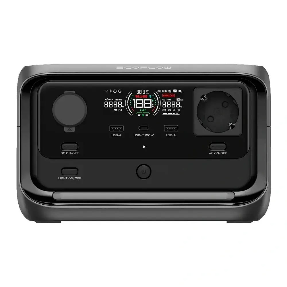 Estação de Energia Portátil EcoFlow RIVER 3 Max 572Wh