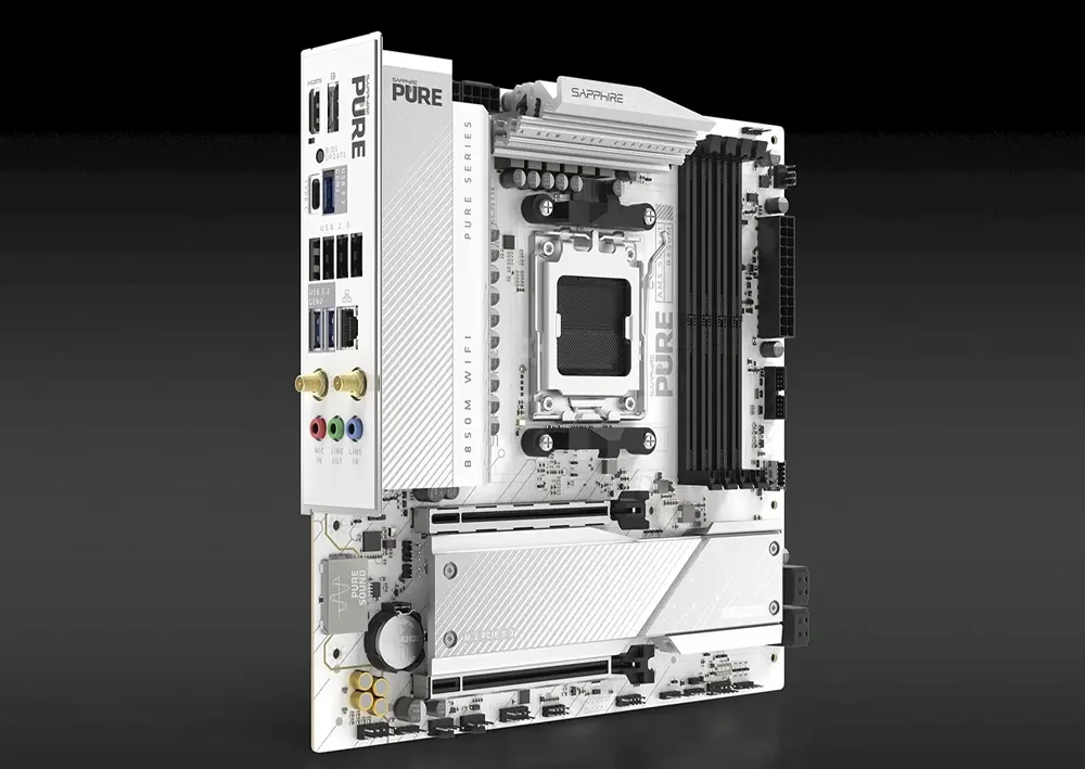 Motherboard Micro-ATX Sapphire Pure B850M WiFi SktAM5