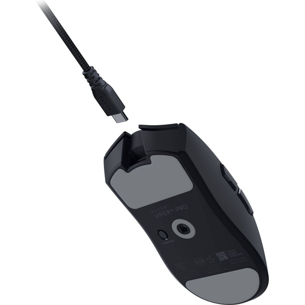 Rato Óptico Razer Viper V4 Pro Wireless 50000DPI Preto