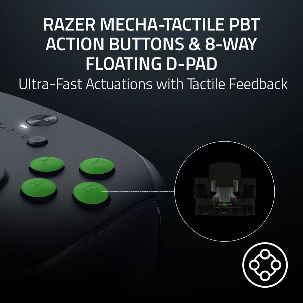 Razer Wolverine V3 Pro Botões Hápticos