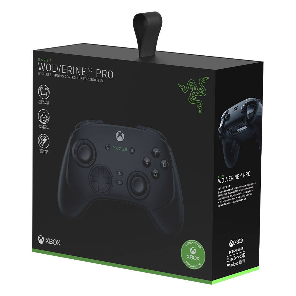 Razer Wolverine V3 Pro Xbox Preto