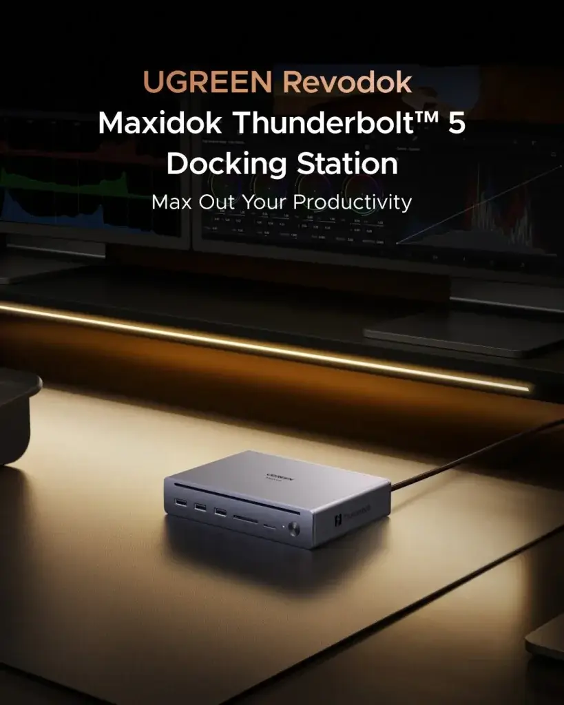 UGREEN Maxidok 10-in-1 Thunderbolt 5 Docking Station