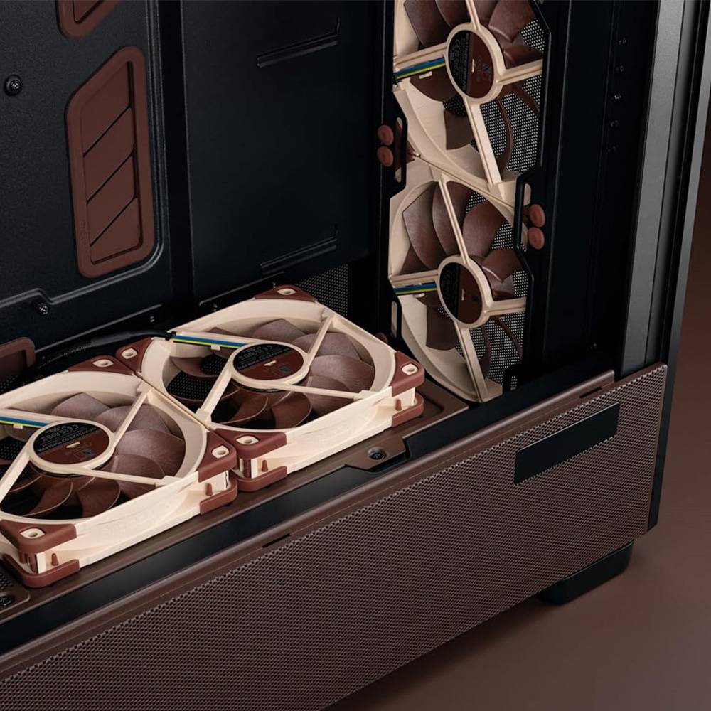 Antec Flux Pro Noctua Edition Ecrã Temperatura