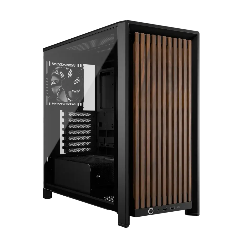 Corsair FRAME 4000D Wood RS Black/Walnut