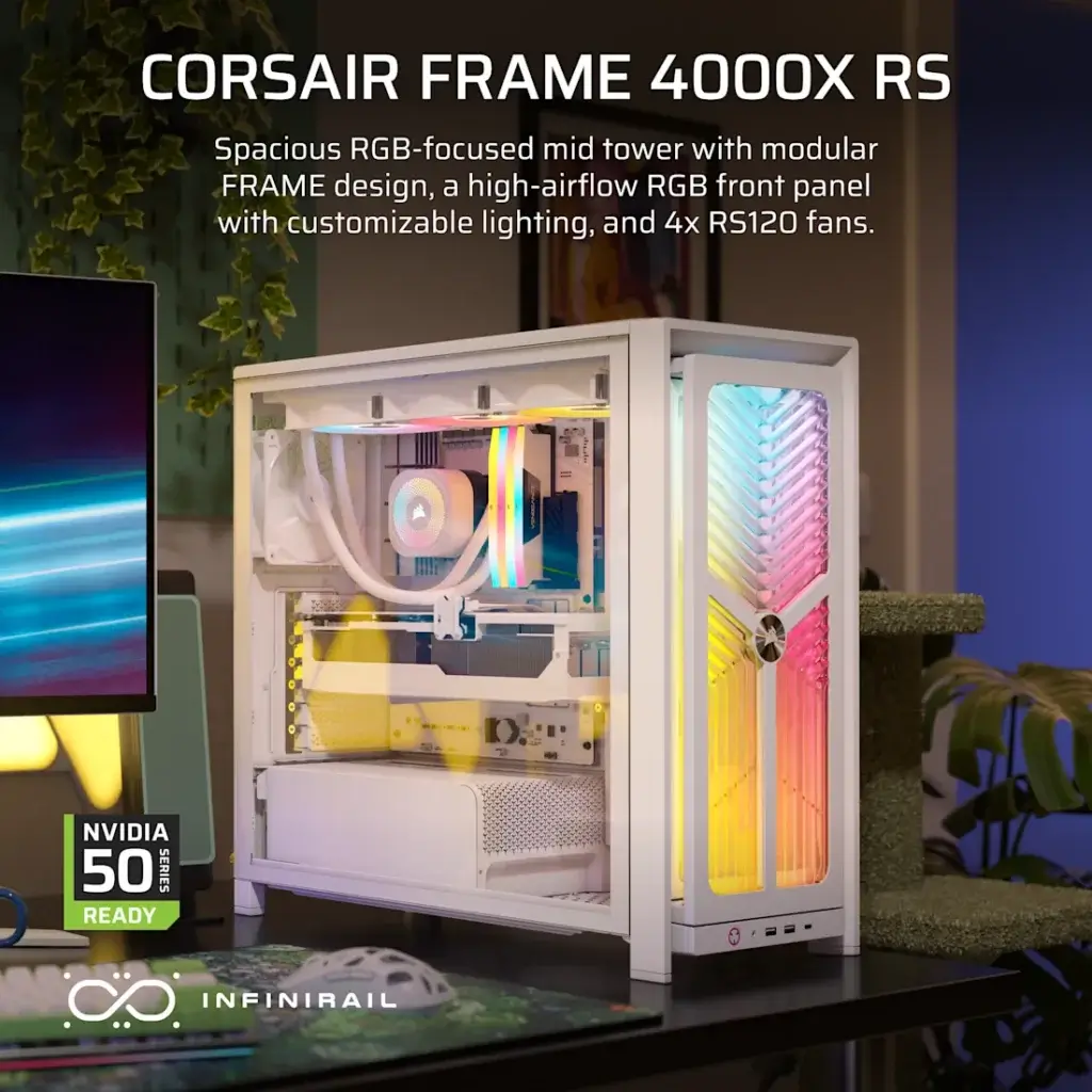 Corsair FRAME 4000X RS White