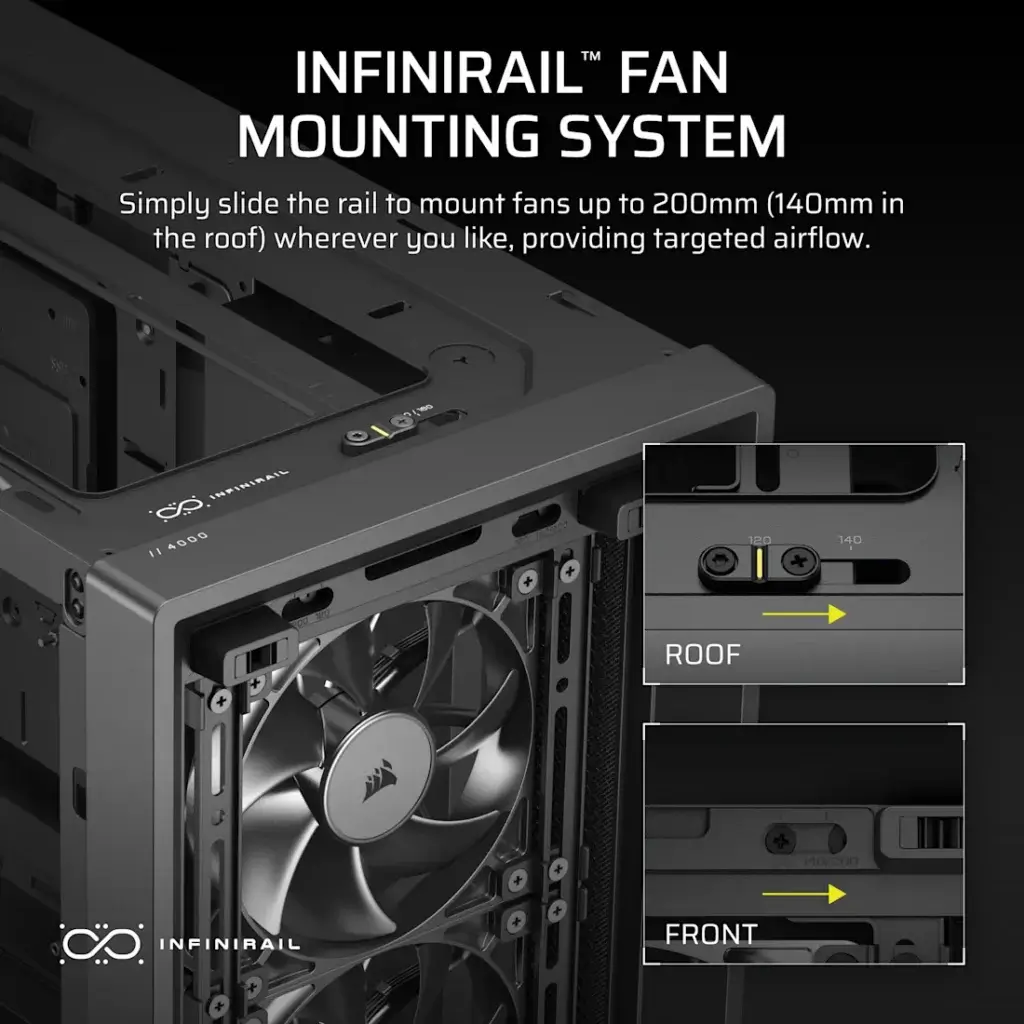 Corsair FRAME 4000X RS Black