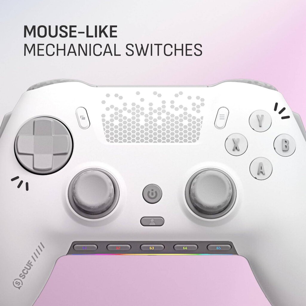 Gamepad SCUF Envision Pro V2 Wireless Gaming Hall Effect Performance PC - Branco