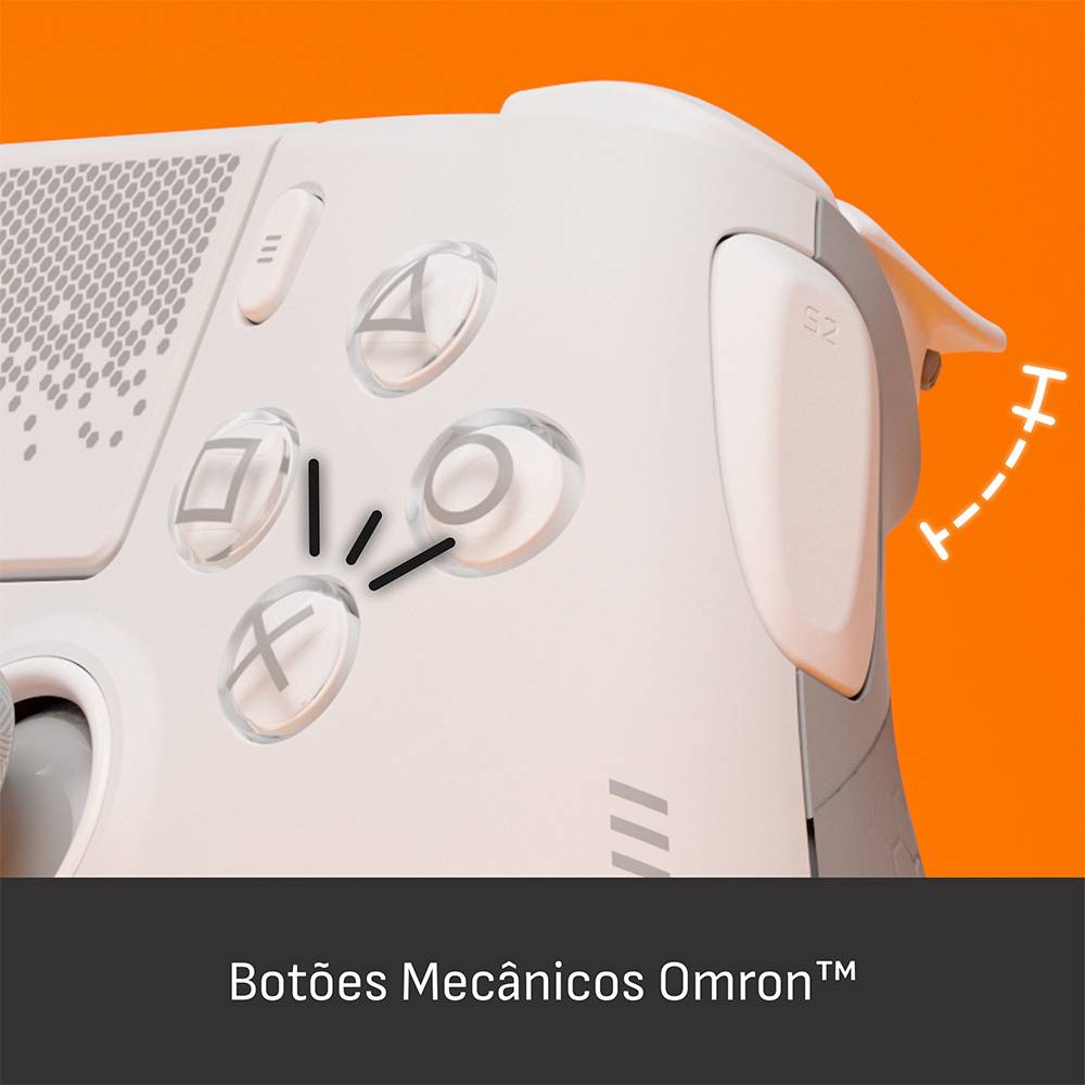 Gamepad SCUF Omega Wireless Gaming Performance PC/PS5 - Branco