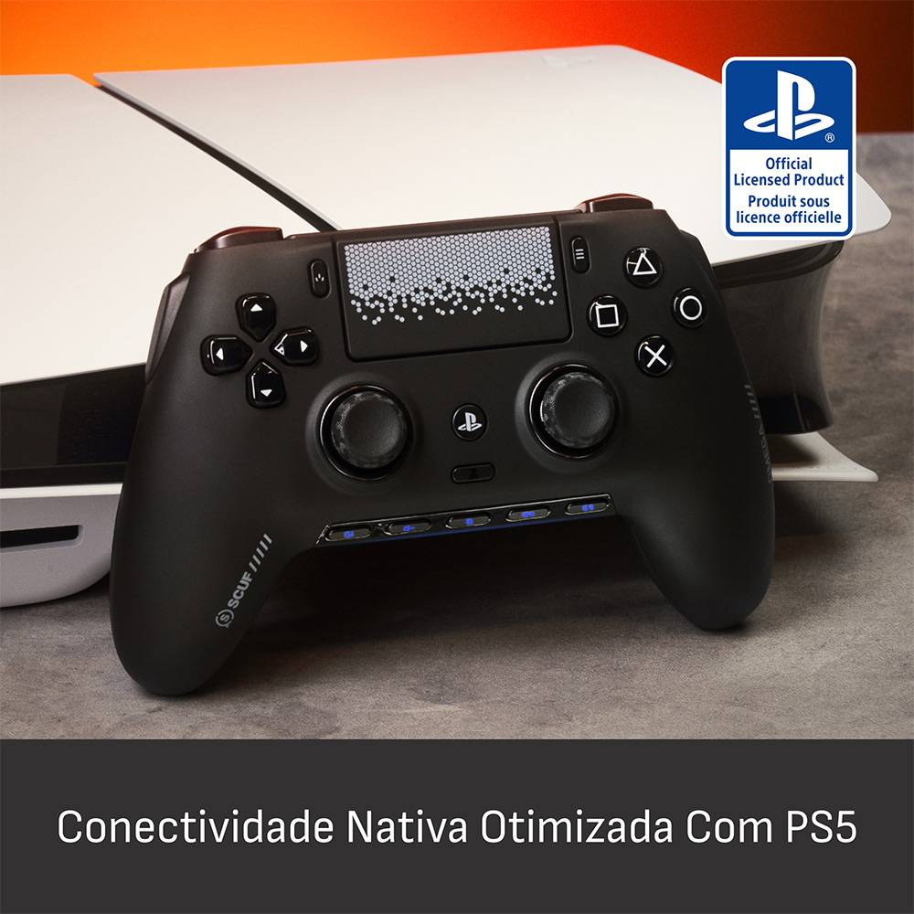 Gamepad SCUF Omega Wireless Gaming Performance PC/PS5 - Branco