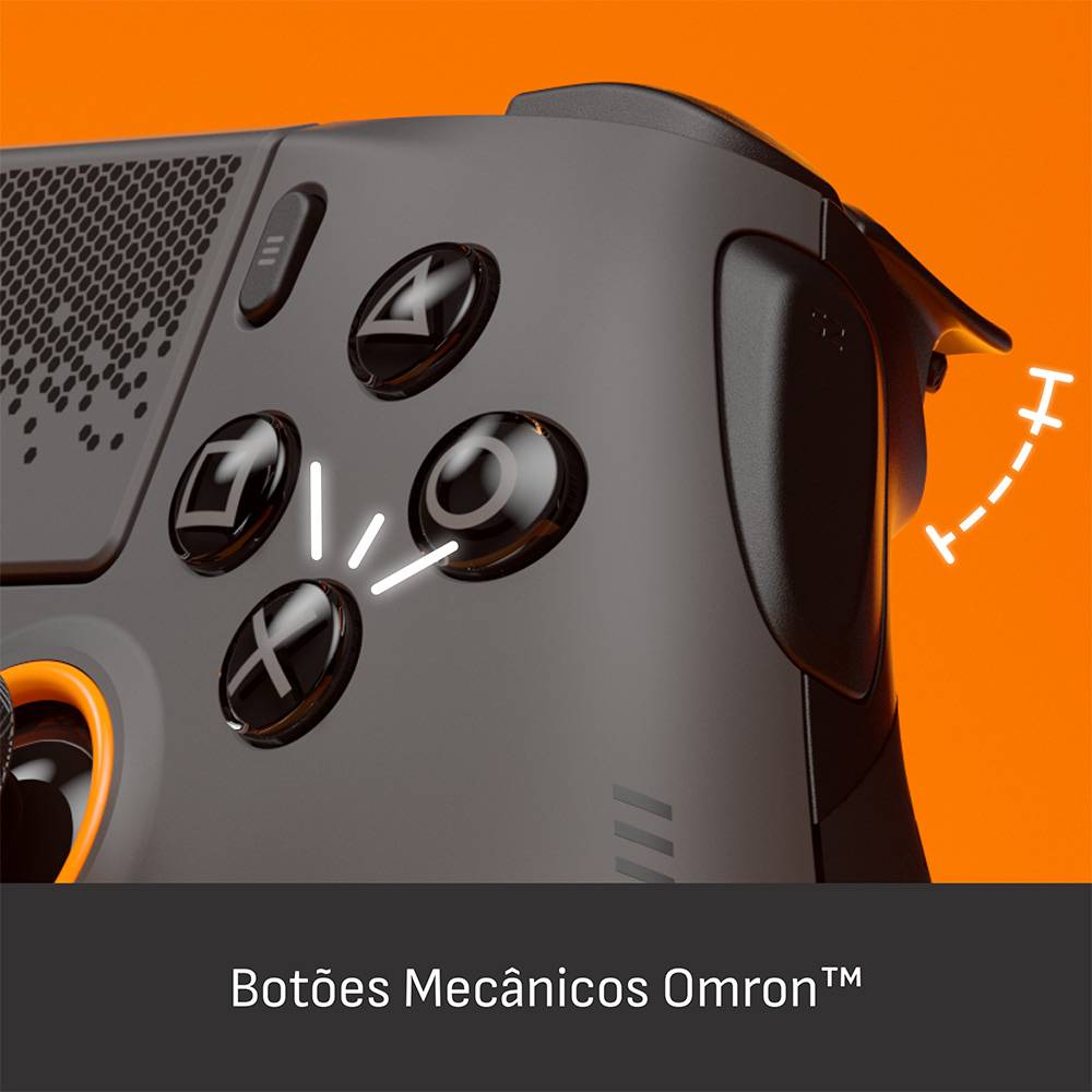Gamepad SCUF Omega Wireless Gaming Performance PC/PS5 - Steel Gray