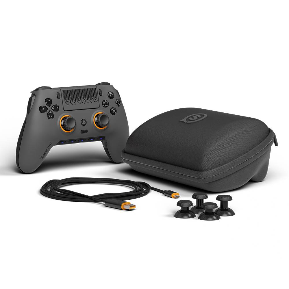 Gamepad SCUF Omega Wireless Gaming Performance PC/PS5 - Steel Gray