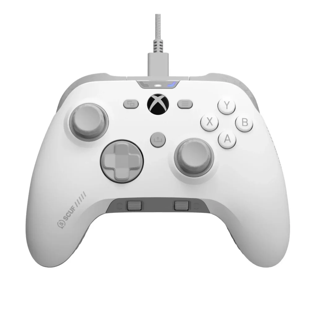 Gamepad SCUF Valor Wired Gaming com TMR Performance PC/Xbox - Branco