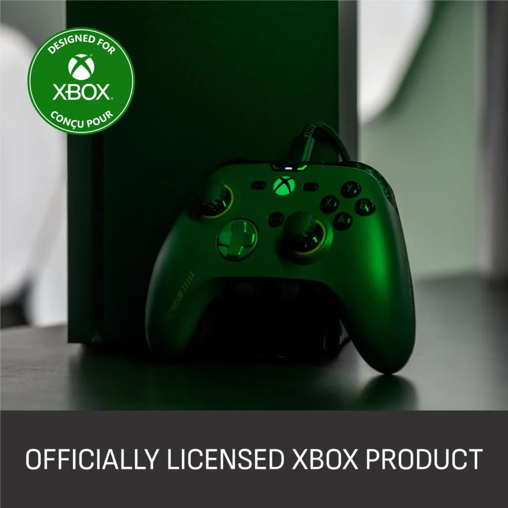 Gamepad SCUF Valor Wired Gaming com TMR Performance PC/Xbox - Steel Gray