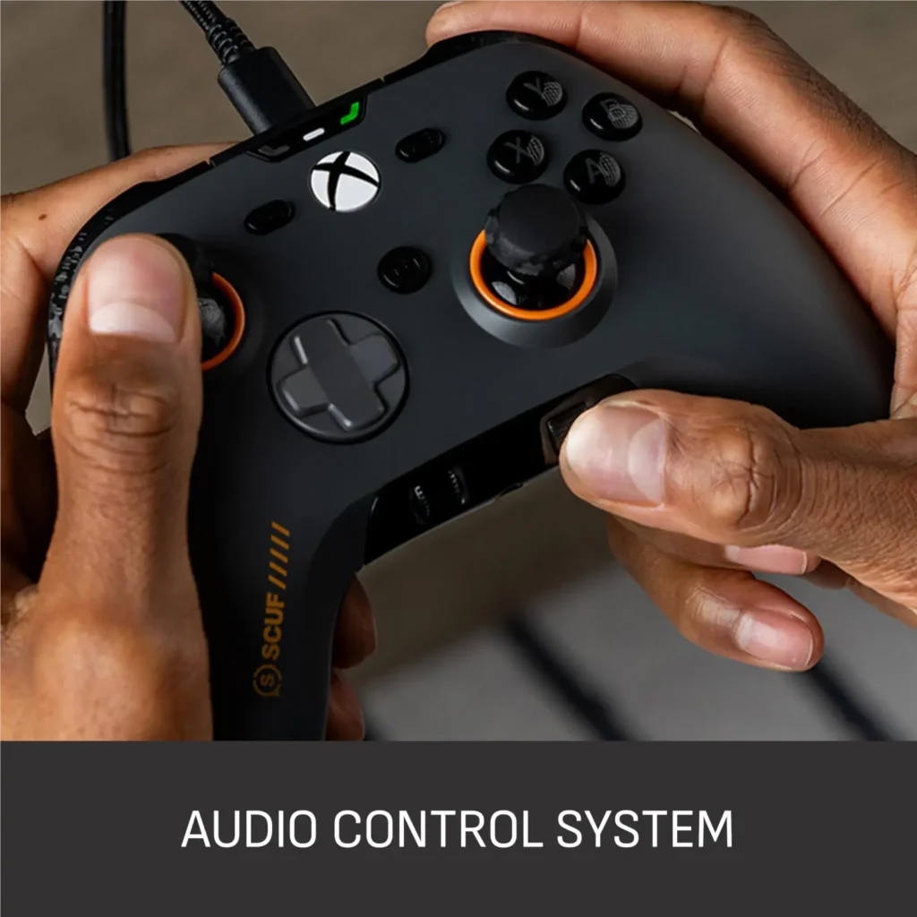 Gamepad SCUF Valor Wired Gaming com TMR Performance PC/Xbox - Steel Gray