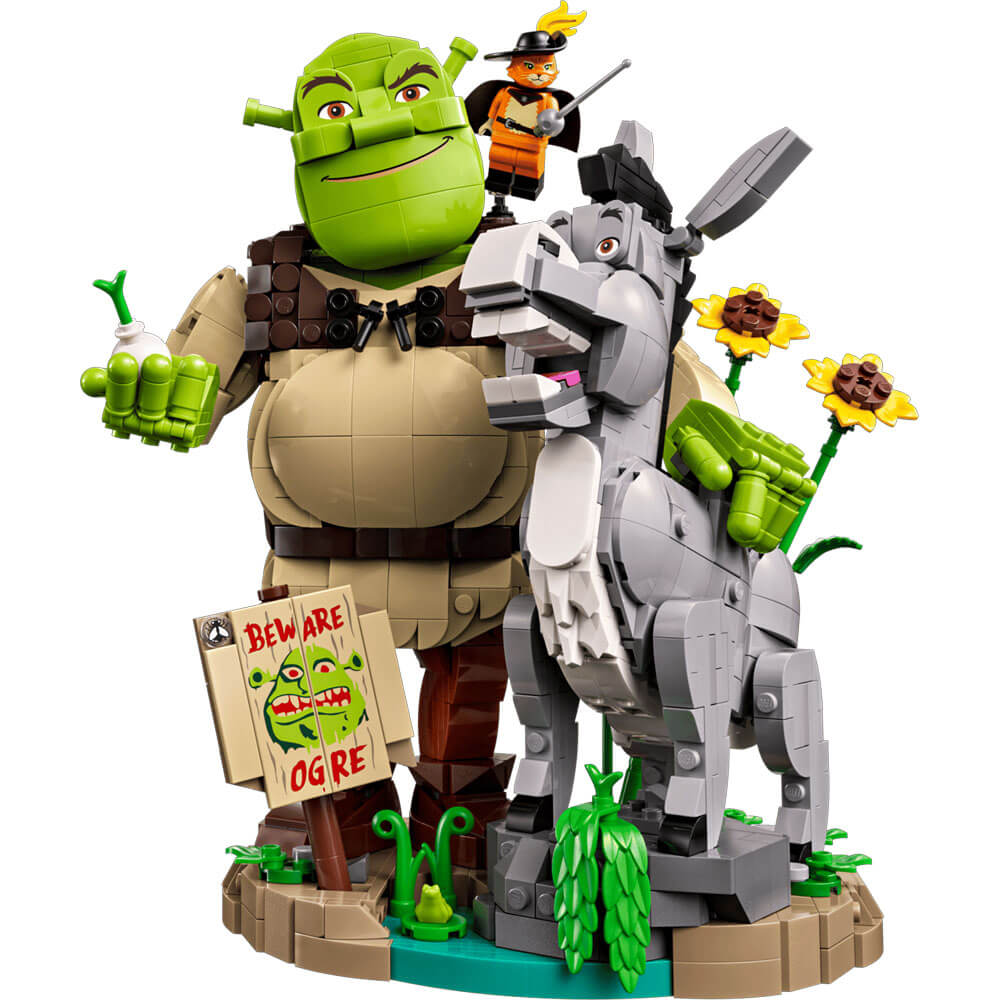 #72423 Shrek, Burro e Gato das Botas