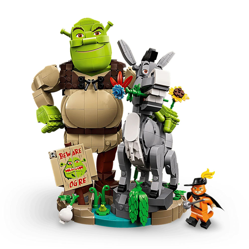 #72423 Shrek, Burro e Gato das Botas