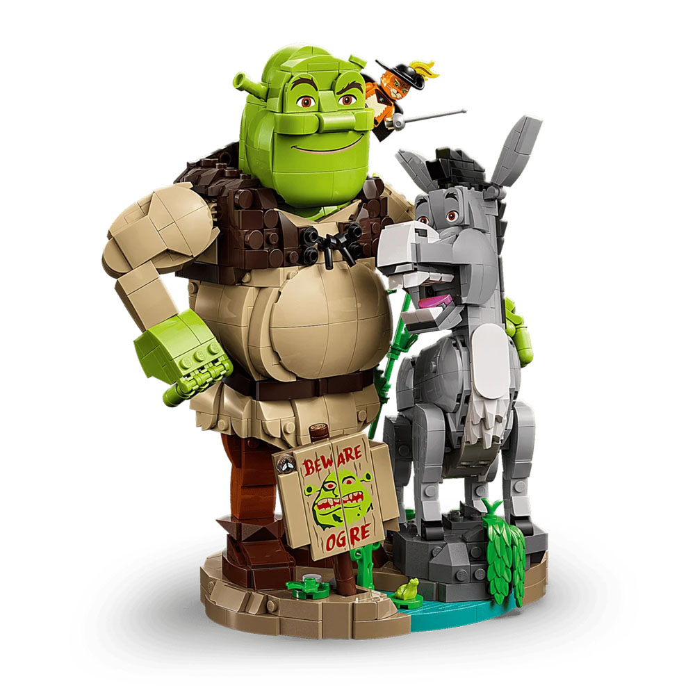 #72423 Shrek, Burro e Gato das Botas