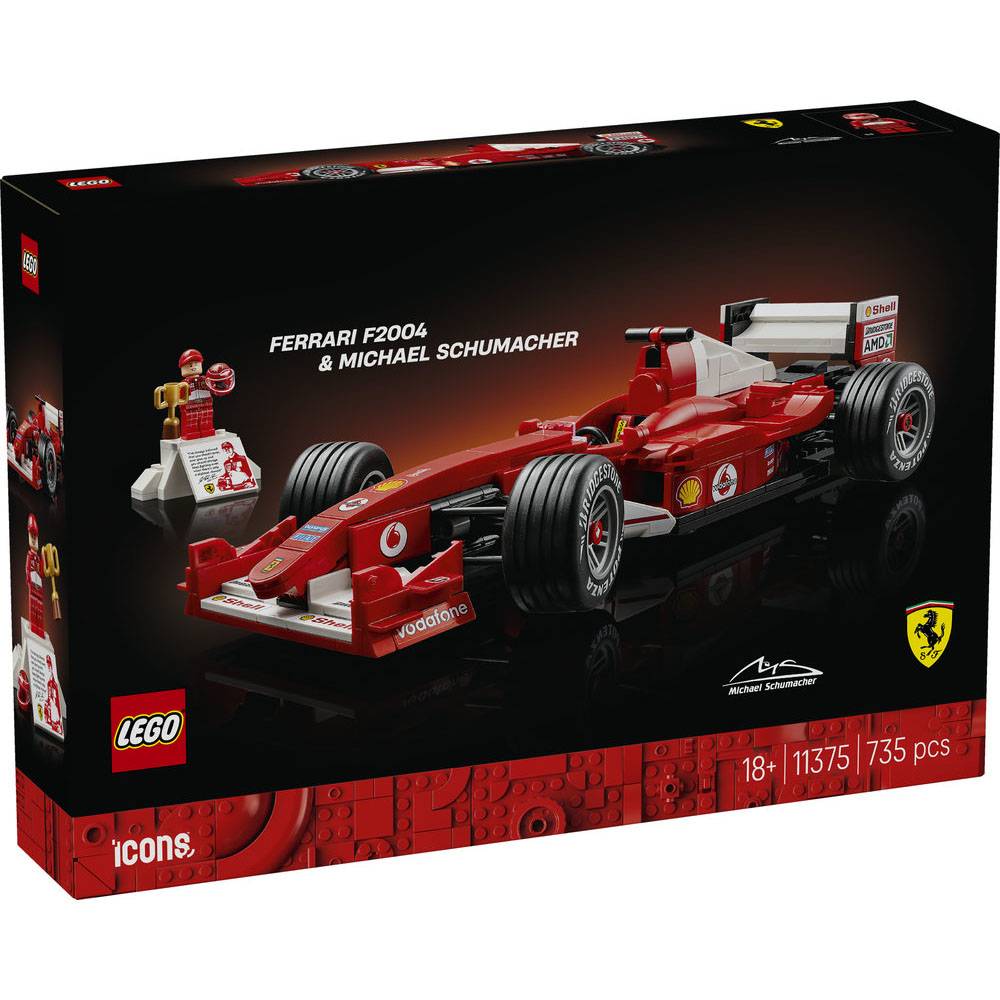 LEGO Icons: Ferrari F2004 & M.Schumacher