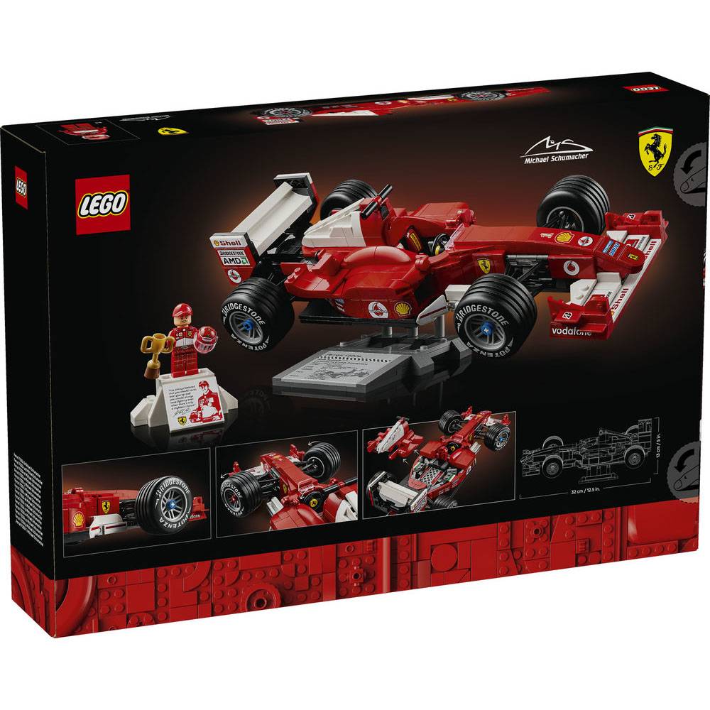 LEGO Icons: Ferrari F2004 & M.Schumacher
