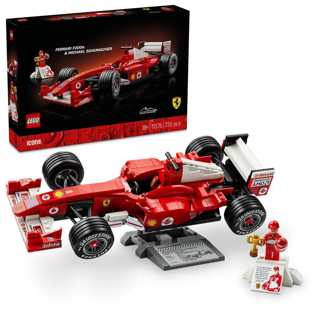 LEGO Icons: Ferrari F2004 & M.Schumacher