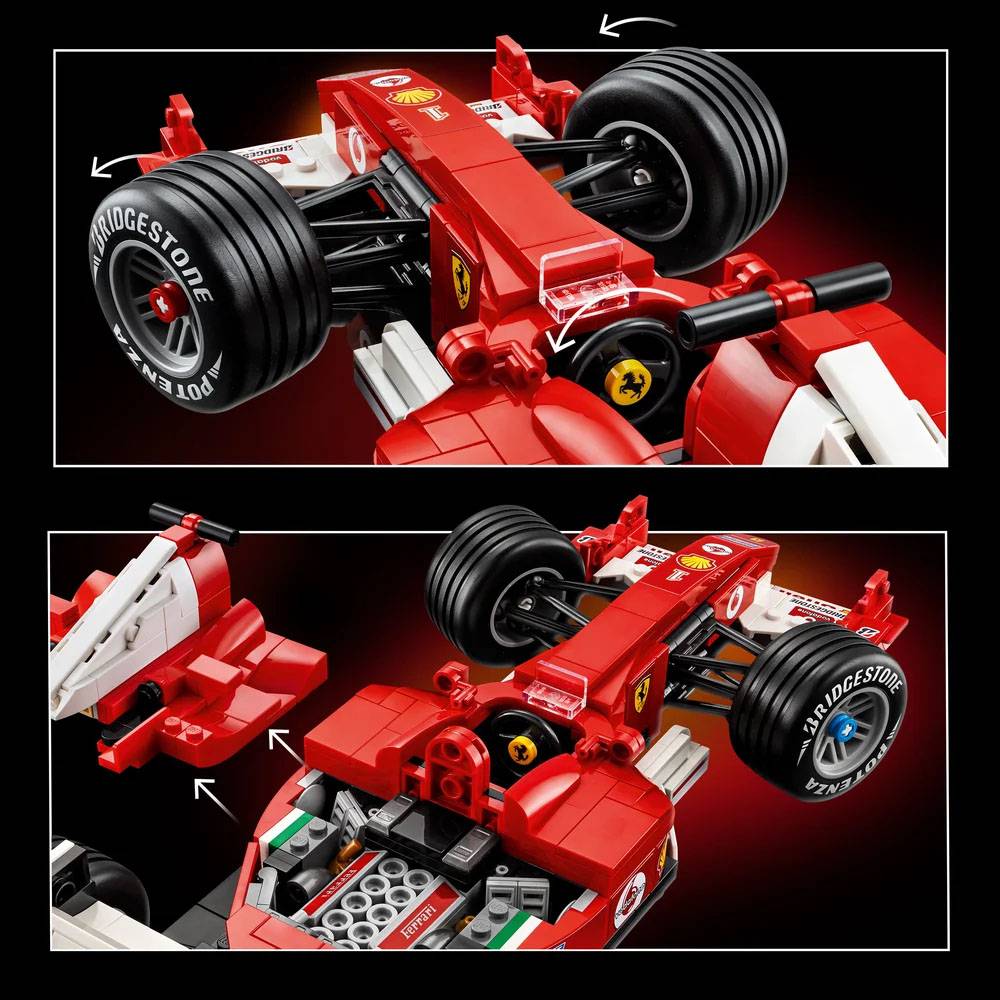 LEGO Icons: Ferrari F2004 & M.Schumacher