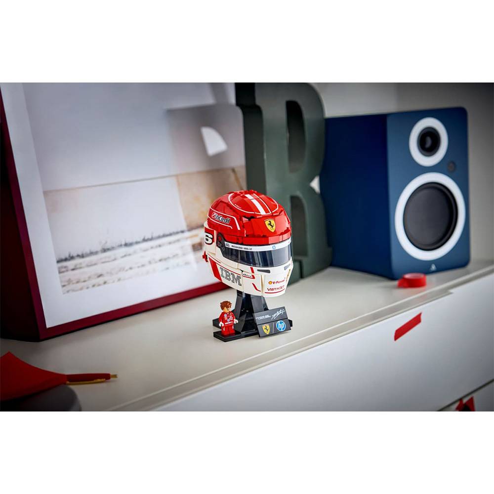 LEGO Editions F1: Capacete Scuderia Ferrari HP de Charles Leclerc