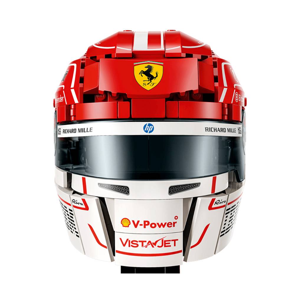 LEGO Editions F1: Capacete Scuderia Ferrari HP de Charles Leclerc