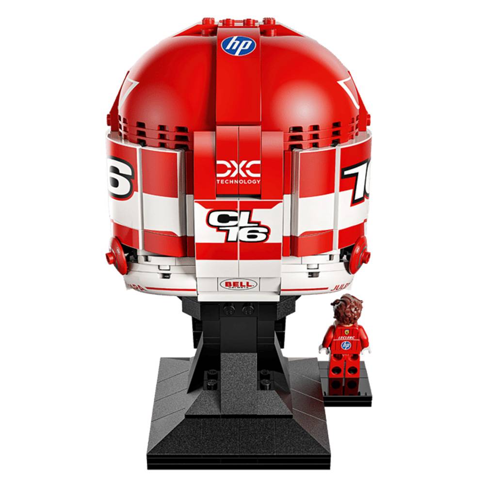 LEGO Editions F1: Capacete Scuderia Ferrari HP de Charles Leclerc
