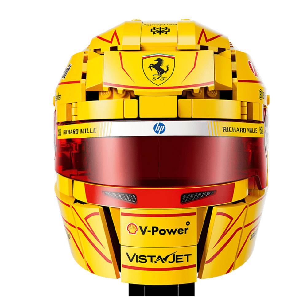 LEGO Editions F1: Capacete Scuderia Ferrari HP de Lewis Hamilton