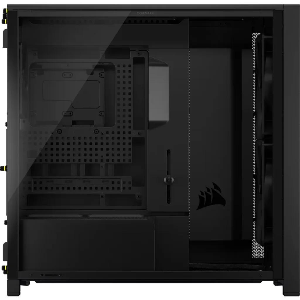 Caixa Extended-ATX Corsair Frame 5000D Wood RS Tempered Glass Preta/Nogueira