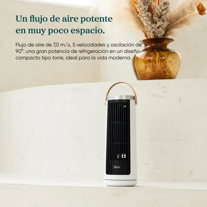 Levoit Windi Mini Plus 7.5W c Bateria 2200mAh