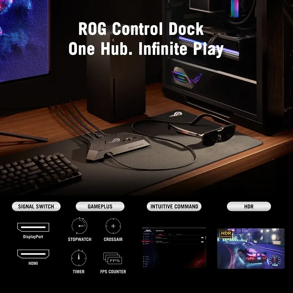 Óculos Realidade VirtualAumentada Asus ROG XREAL R1 (6)