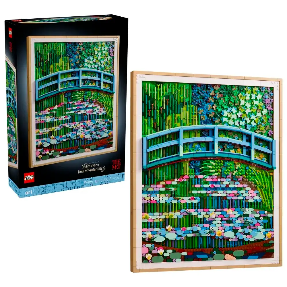 LEGO Art - Claude Monet - Ponte sobre um Lago de Nenúfares