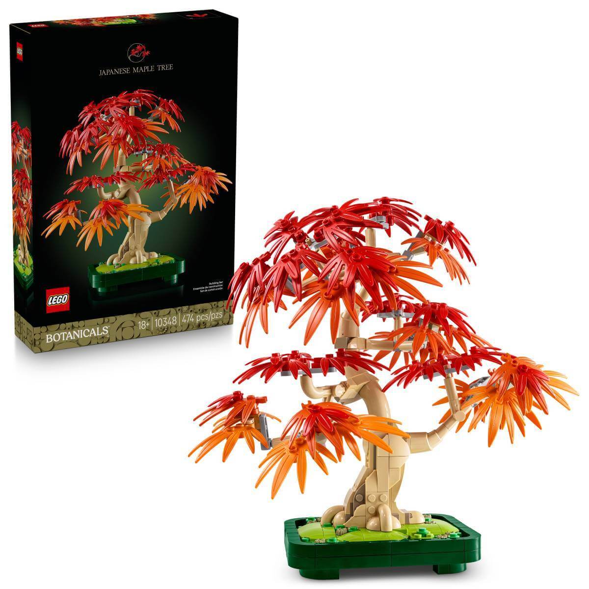 LEGO Botanicals - Bonsai de Bordo Vermelho Japonês