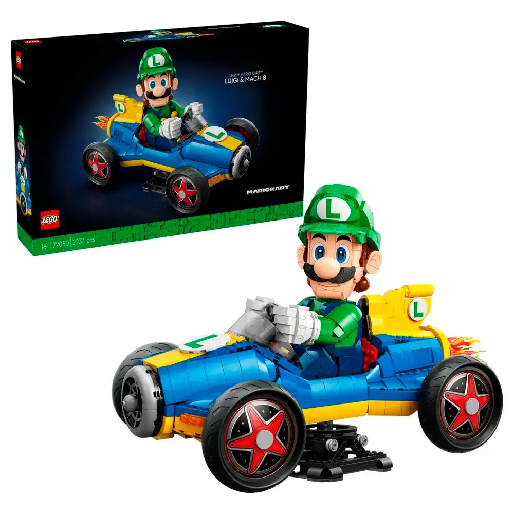 LEGO Super Mario - Mario Kart - Luigi e Flecha 8