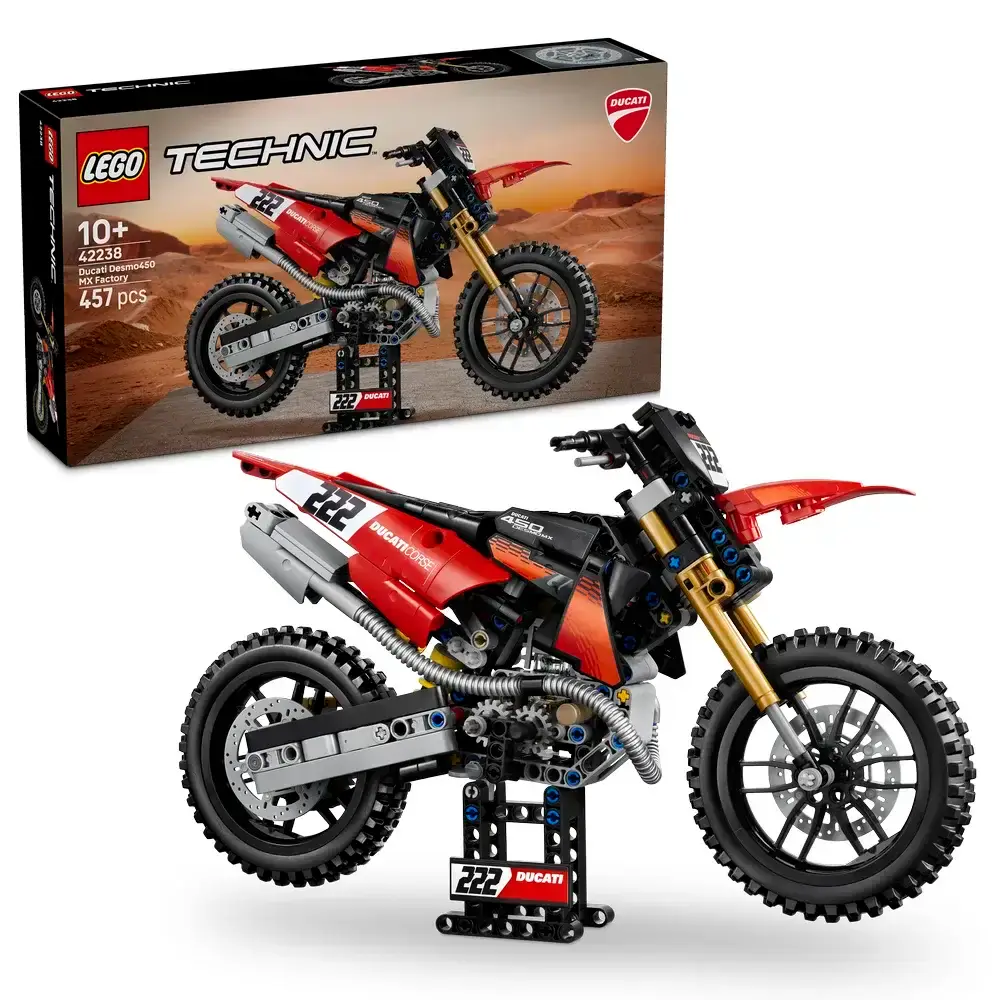 LEGO Technic - Moto Ducati Desmo450 MX Factory