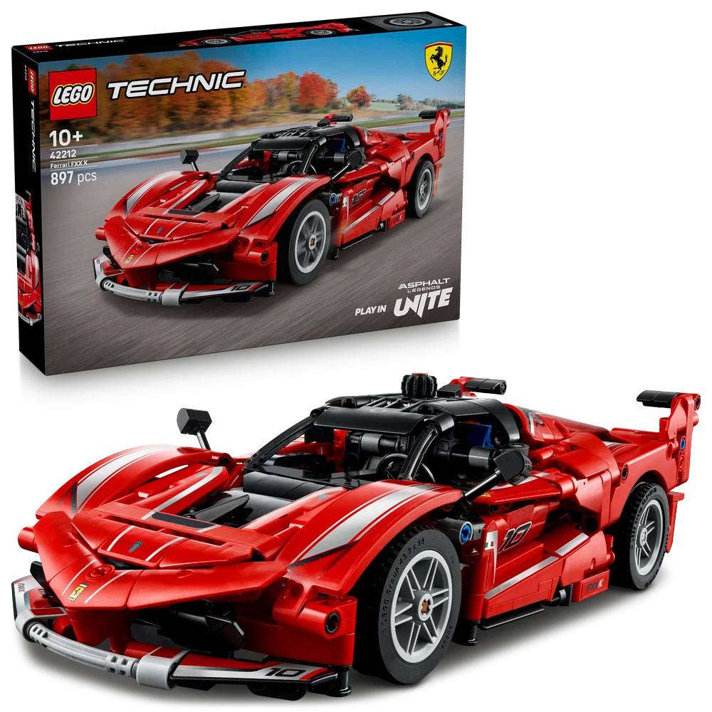 LEGO Technic: Ferrari FXX K | Idades 10+ | 897 Peças | Item 42212