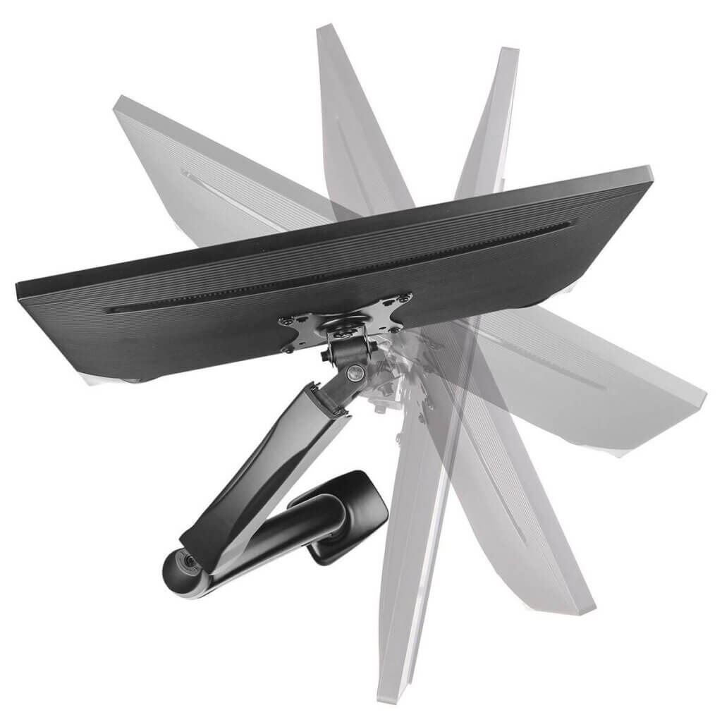 Suporte de Secretária Napofix DM3100 1x Monitor 17" - 32